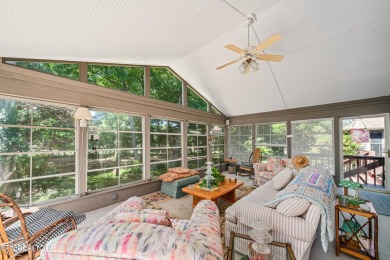 Imagine sitting on this beautiful deck that overlooks the 8th on Stonehenge Golf Course in Tennessee - for sale on GolfHomes.com, golf home, golf lot