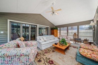 Imagine sitting on this beautiful deck that overlooks the 8th on Stonehenge Golf Course in Tennessee - for sale on GolfHomes.com, golf home, golf lot