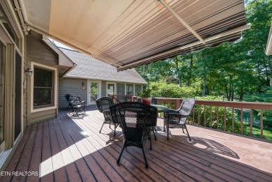 Imagine sitting on this beautiful deck that overlooks the 8th on Stonehenge Golf Course in Tennessee - for sale on GolfHomes.com, golf home, golf lot