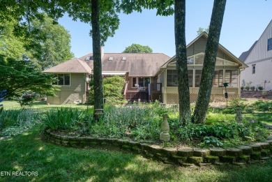 Imagine sitting on this beautiful deck that overlooks the 8th on Stonehenge Golf Course in Tennessee - for sale on GolfHomes.com, golf home, golf lot