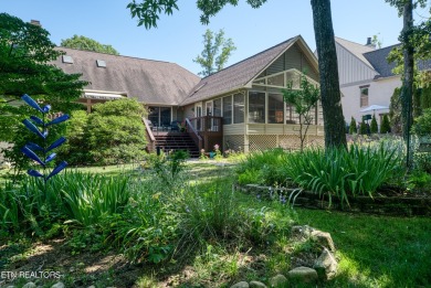 Imagine sitting on this beautiful deck that overlooks the 8th on Stonehenge Golf Course in Tennessee - for sale on GolfHomes.com, golf home, golf lot