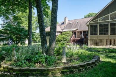 Imagine sitting on this beautiful deck that overlooks the 8th on Stonehenge Golf Course in Tennessee - for sale on GolfHomes.com, golf home, golf lot