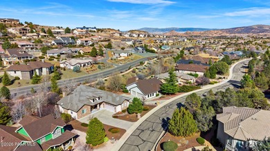 Discover refined single-level living in the prestigious enclave on Prescott Lakes Golf and Country Club in Arizona - for sale on GolfHomes.com, golf home, golf lot