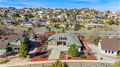 Discover refined single-level living in the prestigious enclave on Prescott Lakes Golf and Country Club in Arizona - for sale on GolfHomes.com, golf home, golf lot