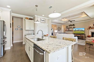 Elegant Brick Ranch with Resort-Style Backyard Oasis. Welcome to on Craft Farms - Cypress Bend in Alabama - for sale on GolfHomes.com, golf home, golf lot