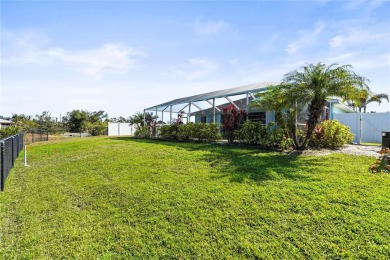 Welcome to this charming pool home on a spacious corner double on Rotonda Golf and Country Club The Palms Course in Florida - for sale on GolfHomes.com, golf home, golf lot