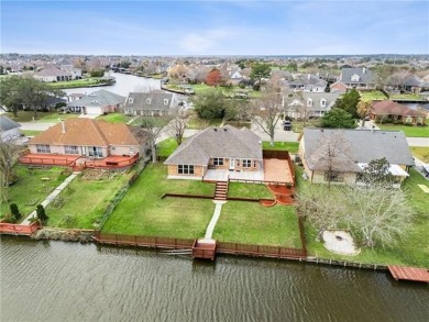 Pristine waterfront home with views of Oak Harbor Golf Course. 4 on Oak Harbor Golf Club in Louisiana - for sale on GolfHomes.com, golf home, golf lot