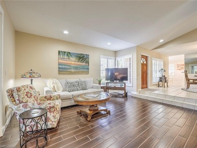 Beautiful villa features WATER & GOLF COURSE VIEWS. The open on Estero Country Club in Florida - for sale on GolfHomes.com, golf home, golf lot