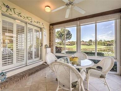 Beautiful villa features WATER & GOLF COURSE VIEWS. The open on Estero Country Club in Florida - for sale on GolfHomes.com, golf home, golf lot