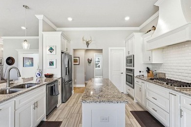 Experience this like-new construction, perfectly situated on a on Bella Vista Country Club - Highlands in Arkansas - for sale on GolfHomes.com, golf home, golf lot