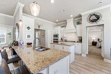 Experience this like-new construction, perfectly situated on a on Bella Vista Country Club - Highlands in Arkansas - for sale on GolfHomes.com, golf home, golf lot