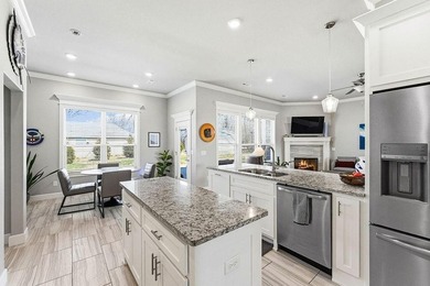 Experience this like-new construction, perfectly situated on a on Bella Vista Country Club - Highlands in Arkansas - for sale on GolfHomes.com, golf home, golf lot