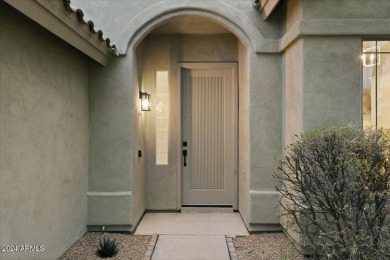 Step into modern elegance as your enter this beautifully on Sanctuary Golf Course At WestWorld in Arizona - for sale on GolfHomes.com, golf home, golf lot