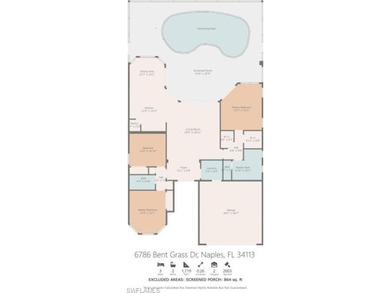 One of LELY RESORT's finest locations.Welcome to 6786 Bent Grass on Lely Resort Golf and Country Club in Florida - for sale on GolfHomes.com, golf home, golf lot