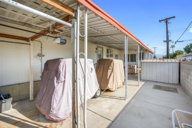 This well-maintained 2-bedroom 2 bath home sits on a long corner on The Club At Shenandoah Springs in California - for sale on GolfHomes.com, golf home, golf lot