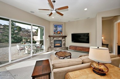 Lovely, Single Level, 2 bedroom, plus Den, 2.5 Bath home with 2 on Prescott Lakes Golf and Country Club in Arizona - for sale on GolfHomes.com, golf home, golf lot