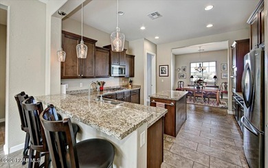 Lovely, Single Level, 2 bedroom, plus Den, 2.5 Bath home with 2 on Prescott Lakes Golf and Country Club in Arizona - for sale on GolfHomes.com, golf home, golf lot