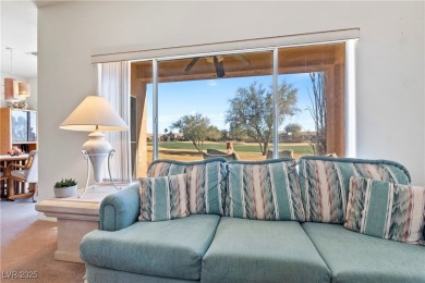 Located on the golf course, boasting breathtaking views of the on Mojave Resort Golf Club in Nevada - for sale on GolfHomes.com, golf home, golf lot