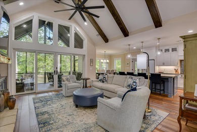 SOME PEOPLE DO EVERYTHING RIGHT! This LAKE FRONT home was CUSTOM on Monticello Golf Club At Savannah Lakes in South Carolina - for sale on GolfHomes.com, golf home, golf lot