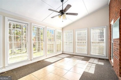 Welcome home to this charming & spacious four-sided brick home on Southland Country Club in Georgia - for sale on GolfHomes.com, golf home, golf lot