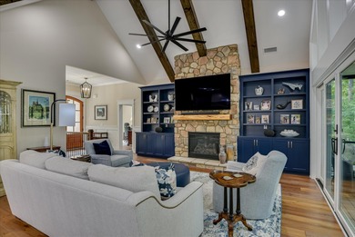 SOME PEOPLE DO EVERYTHING RIGHT! This LAKE FRONT home was CUSTOM on Monticello Golf Club At Savannah Lakes in South Carolina - for sale on GolfHomes.com, golf home, golf lot