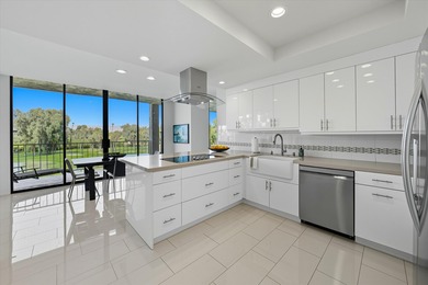 Enjoy carefree luxury living at Rancho Mirage's only high-rise on Desert Island Golf and Country Club in California - for sale on GolfHomes.com, golf home, golf lot