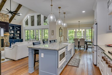 SOME PEOPLE DO EVERYTHING RIGHT! This LAKE FRONT home was CUSTOM on Monticello Golf Club At Savannah Lakes in South Carolina - for sale on GolfHomes.com, golf home, golf lot