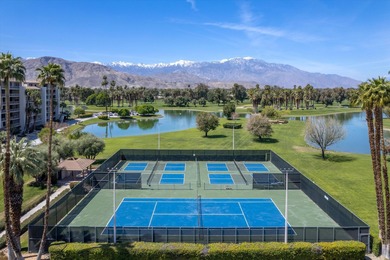 Enjoy carefree luxury living at Rancho Mirage's only high-rise on Desert Island Golf and Country Club in California - for sale on GolfHomes.com, golf home, golf lot