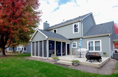 Beautifully renovated inside and out, this exceptional on Mill Creek Golf Club in Illinois - for sale on GolfHomes.com, golf home, golf lot