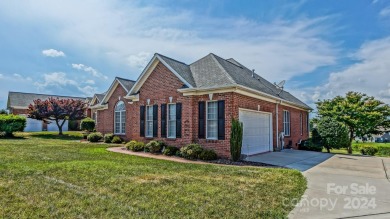 This beautiful 3-bedroom brick ranch is perfectly situated on on Fox Den Country Club in North Carolina - for sale on GolfHomes.com, golf home, golf lot