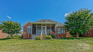 This beautiful 3-bedroom brick ranch is perfectly situated on on Fox Den Country Club in North Carolina - for sale on GolfHomes.com, golf home, golf lot