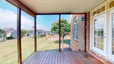 This beautiful 3-bedroom brick ranch is perfectly situated on on Fox Den Country Club in North Carolina - for sale on GolfHomes.com, golf home, golf lot