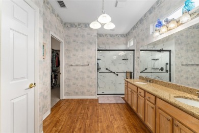 Spacious and thoughtfully designed, this popular Sanibel model on Eagle Ridge At Spruce Creek Country Club in Florida - for sale on GolfHomes.com, golf home, golf lot