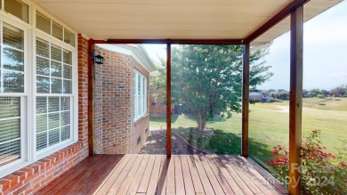 This beautiful 3-bedroom brick ranch is perfectly situated on on Fox Den Country Club in North Carolina - for sale on GolfHomes.com, golf home, golf lot