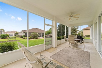 Spacious and thoughtfully designed, this popular Sanibel model on Eagle Ridge At Spruce Creek Country Club in Florida - for sale on GolfHomes.com, golf home, golf lot