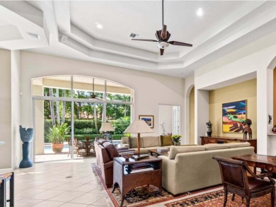This beautifully designed single-story home is 4 BR plus office on BallenIsles Golf and Country Club in Florida - for sale on GolfHomes.com, golf home, golf lot