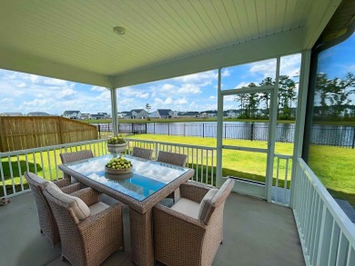 Custom Charm Meets Pondside Living.Step into a home where luxury on Cypress Point Par 3 in South Carolina - for sale on GolfHomes.com, golf home, golf lot