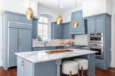 Located in the prestigious guard-gated enclave of Kings Lake on Stonebridge Ranch Country Club in Texas - for sale on GolfHomes.com, golf home, golf lot