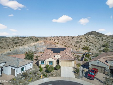 Tucked & Nestled right into the Estrella Mountains on a quiet on Estrella Mountain Ranch Golf Course in Arizona - for sale on GolfHomes.com, golf home, golf lot