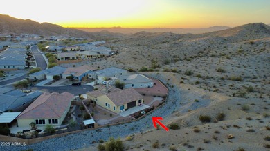 Tucked & Nestled right into the Estrella Mountains on a quiet on Estrella Mountain Ranch Golf Course in Arizona - for sale on GolfHomes.com, golf home, golf lot