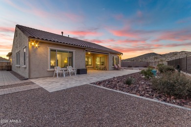 Tucked & Nestled right into the Estrella Mountains on a quiet on Estrella Mountain Ranch Golf Course in Arizona - for sale on GolfHomes.com, golf home, golf lot