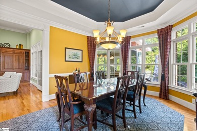 Call Christopher at  to schedule a viewing. Beautiful brick on Green Valley Country Club in South Carolina - for sale on GolfHomes.com, golf home, golf lot