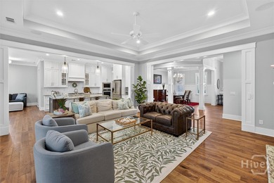 Enjoy refined Lowcountry luxury in this exceptional custom on Savannah Quarters Country Club in Georgia - for sale on GolfHomes.com, golf home, golf lot