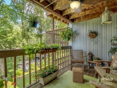 Discover comfort & style in this spacious bottom-level condo on Waynesville Country Club Inn in North Carolina - for sale on GolfHomes.com, golf home, golf lot