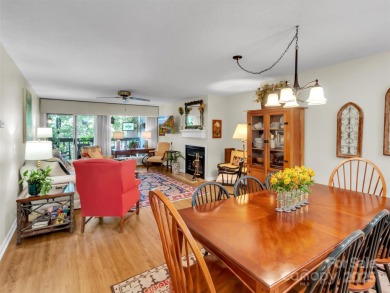 Discover comfort & style in this spacious bottom-level condo on Waynesville Country Club Inn in North Carolina - for sale on GolfHomes.com, golf home, golf lot