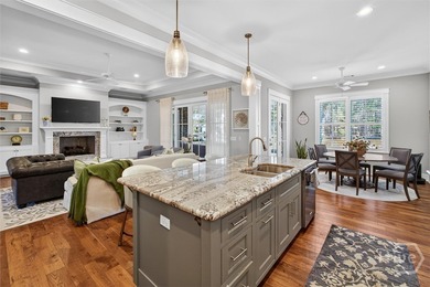 Enjoy refined Lowcountry luxury in this exceptional custom on Savannah Quarters Country Club in Georgia - for sale on GolfHomes.com, golf home, golf lot