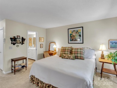 Discover comfort & style in this spacious bottom-level condo on Waynesville Country Club Inn in North Carolina - for sale on GolfHomes.com, golf home, golf lot