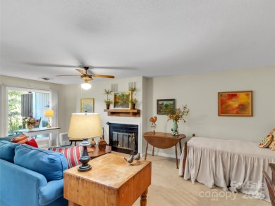 Discover comfort & style in this spacious bottom-level condo on Waynesville Country Club Inn in North Carolina - for sale on GolfHomes.com, golf home, golf lot