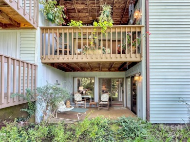 Discover comfort & style in this spacious bottom-level condo on Waynesville Country Club Inn in North Carolina - for sale on GolfHomes.com, golf home, golf lot