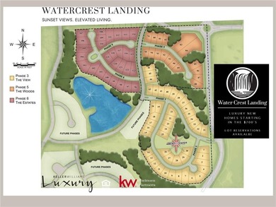 WaterCrest Landing | Sunset Views. Elevated Living. 

The on Falcon Ridge Golf Course in Kansas - for sale on GolfHomes.com, golf home, golf lot